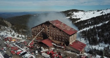 Kartalkaya'da 78 kişiye mezar olan otel faciasının yeni görüntüleri çıktı! Felaket 'D9' ile başlamış