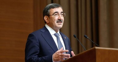 Cumhurbaşkanı Yardımcısı Yılmaz'dan, şehit Uzman Çavuş Özen için başsağlığı mesajı