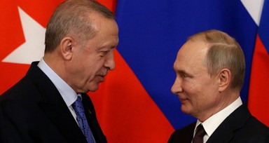 Cumhurbaşkanı Erdoğan Putin ile görüştü