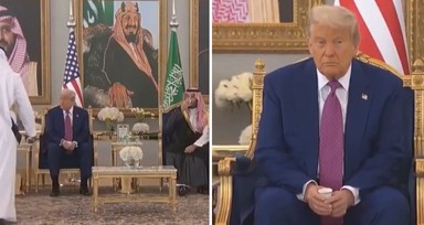 Trump, Suudi Arabistan’da kahve ikramını reddetti! Sosyal medyada gündem oldu