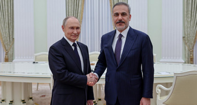 Dışişleri Bakanı Fidan, Vladimir Putin ile görüştü