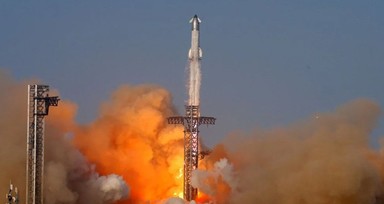 Elon Musk'ın roketi Starship 9. kez denendi, 30 dakika sonra kontrolden çıktı