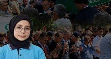 Marmaris'teki depremde can veren Afranur'a gözyaşları içinde veda