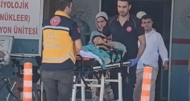 7 yaşındaki çocuk kurban kesilen bıçağın üzerine düştü