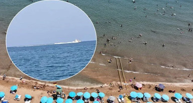 Mersin'de köpek balığı korkusu! Sahil boşaltıldı, gerçek bambaşka çıktı