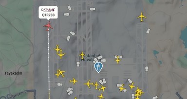 İran saldırısı nedeniyle Katar uçakları İstanbul ve Ankara'ya yönlendirildi