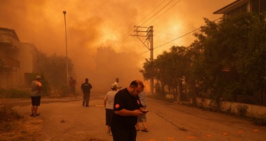 İzmir'de iki ayrı noktada orman yangınlarına müdahale ediliyor