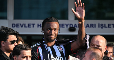 Beşiktaş'ın yeni forveti Tammy Abraham İstanbul'da