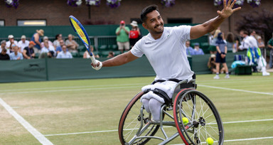 Ahmet Kaplan, Wimbledon’da yarı finalde