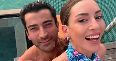Kenan İmirzalıoğlu ve Sinem Kobal'an ayrılık iddialarına ay ışıklı yanıt