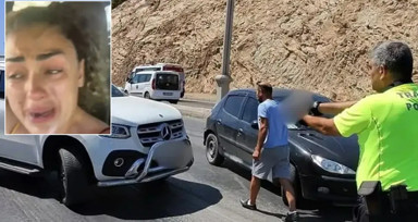 Dilan Çıtak trafiği savaş alanına çevirdi! Polisin üzerine sürdü, ateş açılarak durduruldu