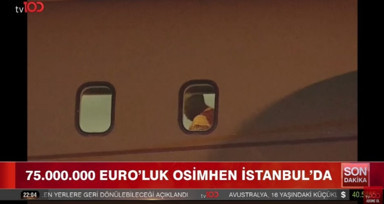 Osimhen Galatasaray'da! Milyonlar izledi