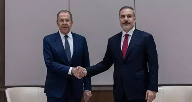 Dışişleri Bakanı Hakan Fidan, Lavrov ile görüştü