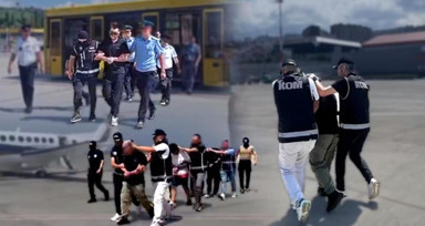 Bakan Yerlikaya duyurdu! Kırmızı bültenle aranan 3 kişi Rusya'dan Türkiye'ye getirildi