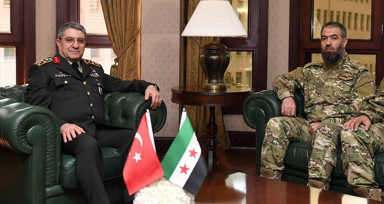 Genelkurmay Başkanı Bayraktaroğlu, Suriye Hava Kuvvetleri Komutanı Hawary'i Ağırladı