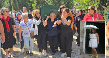 Kayınpederi ve eşi tarafından öldürülen Başak'ın cenazesini kadınlar taşıdı