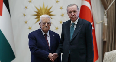 Cumhurbaşkanı Erdoğan ve Mahmud Abbas görüştü: Türkiye'nin önceliği Gazze'de acil ateşkes