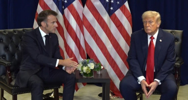 Trump ve Macron arasında Filistin anlaşmazlığı