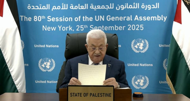 Filistin Devlet Başkanı Abbas, video bağlantıyla BM'de konuştu: '220 binden fazla Filistinli öldürüldü'
