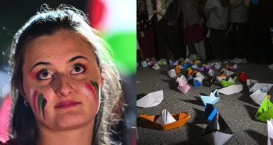 Ankara'da Küresel Sumud Filosu'na destek eylemi düzenlendi