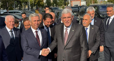 İYİ Parti Genel Başkanı Müsavat Dervişoğlu, ABB Başkanı Yavaş'ı ziyaret etti