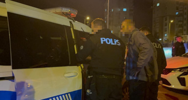 Kayseri’de bir baba polisten kaçan oğluna tepki gösterdi