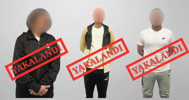 Kırmızı bültenle uluslararası seviyede aranan 3 suçlu Türkiye'ye getirildi