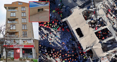 Gebze'deki binanın yıkılmadan önce çekilen görüntüleri ortaya çıktı