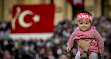Anıtkabir'de ziyaretçi akını