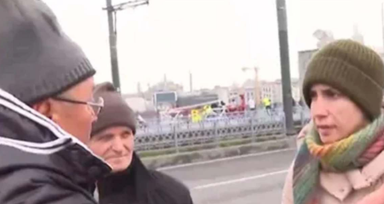 Galata Köprüsü’nde akılalmaz olay! “Veganım” dedi, yaşlı adamın balıklarını denize attı