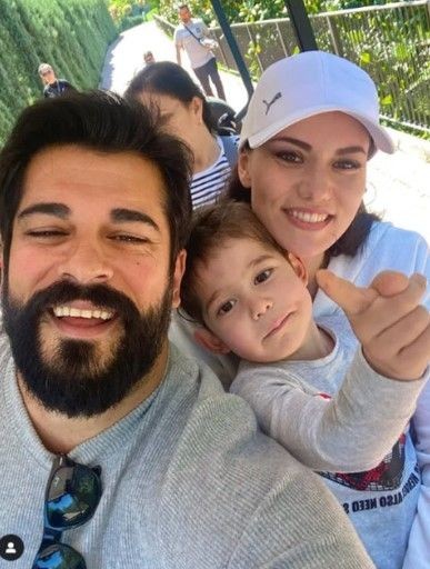 Fahriye Evcen ile Burak Özçivit'in küçük oğlu Kerem ilk kez görüntülendi! Karan Özçivit'in kardeşi bakın kime benziyor? - Resim: 10