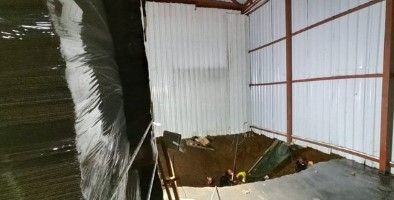 Giresun'da fabrikada göçük! Toprak altında kalan işçi için çalışmalar devam ediyor - Resim: 6