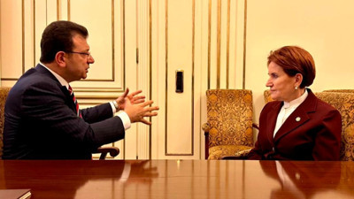 Ekrem İmamoğlu'na siyasi yasak kararı! Meral Akşener'den "adayım İmamoğlu" pozu ve paylaşımı