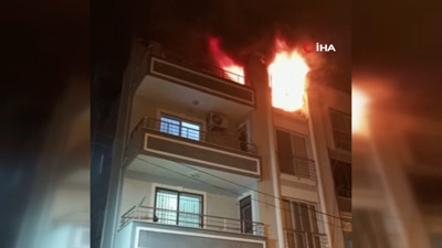 Hatay'da ev yangını: 1 ölü