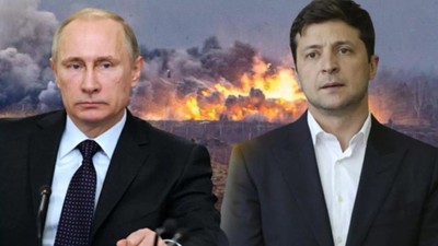 Zelenskiy, Putin'e meydan okudu, Ukraynalı askerlere ödüller dağıttı