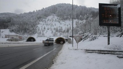 Bolu, sıfırın altında 12,2 derece sıcaklık ile Türkiye'nin en soğuk ili oldu