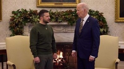 ABD Başkanı Joe Biden: Ukrayna orada durduğu sürece yanındayız