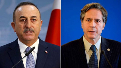 Bakan Çavuşoğlu ABD Dışişleri Bakanı Blinken ile görüştü