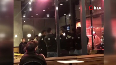 Bağcılar’'da kafede yumruk yumruğa kavga