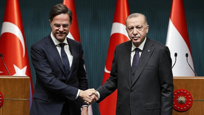 Cumhurbaşkanı Erdoğan, Hollanda Başbakanı Rutte ile görüştü