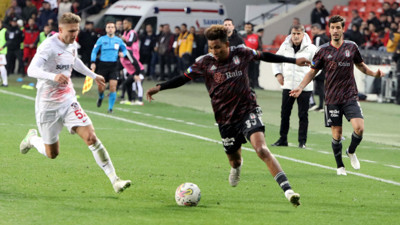 Beşiktaş, deplasmanda Gaziantep FK ile 1-1 berabere kaldı