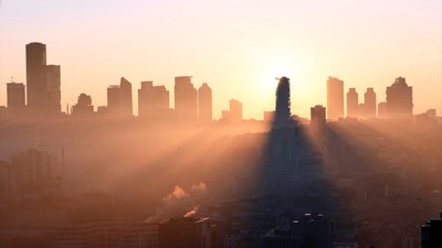 İstanbul'da gün doğumu! Şiirlere şarkılara malzeme olacak manzara