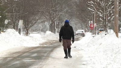 ABD'de kar fırtınasının en çok etkilediği Buffalo'da felaketin boyutlarını görüntüledi