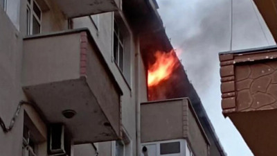 Kocaeli'de çıkan yangında bir yatalak hasta hayatını kaybetti