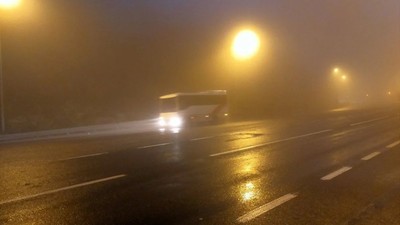Bolu Dağı'nda sis ve hafif sağanak etkili oluyor