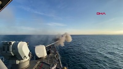 Deniz ve Hava Kuvvetleri, Ege'de silah eğitimi yaptı