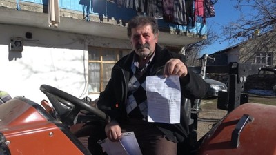 Hız göstergesi 30 km'yi geçmeyen traktörle 105 km hız yapmaktan ceza yedi