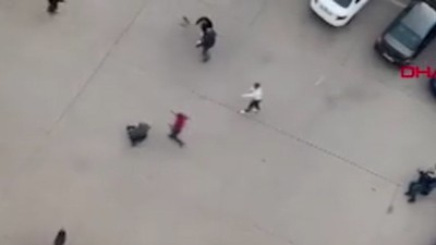 Diyarbakır'da fırçalı, sopalı kavga kamerada, 3 yaralı