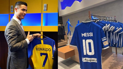 Al-Nassr'ın ezeli rakibinden Ronaldo'ya Messi ile cevap! Formasını...