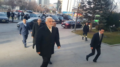 HÜDA PAR Genel Başkanı Zekeriya Yapıcıoğlu, AK Parti Genel Merkezi'ni ziyaret etti